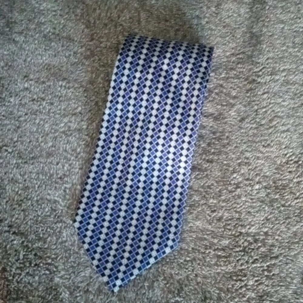 Christian Dior Monsieur geometric tie